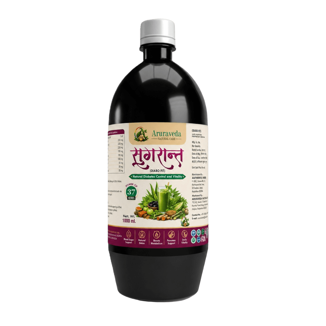 Aruraveda 1000ml Ayurvedic wellness bottle